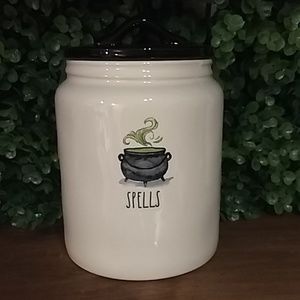 Rae Dunn Spells Canister